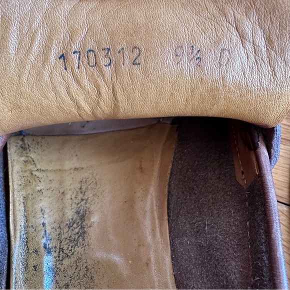 Vintage Gucci Brown Leather Bamboo Tassel Loafers Mens Size 9.5D (US 10) main image 7